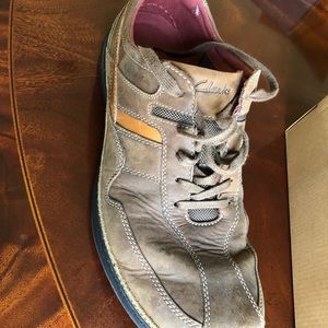 Clarke’s men’s leather lace up shoes size 13m